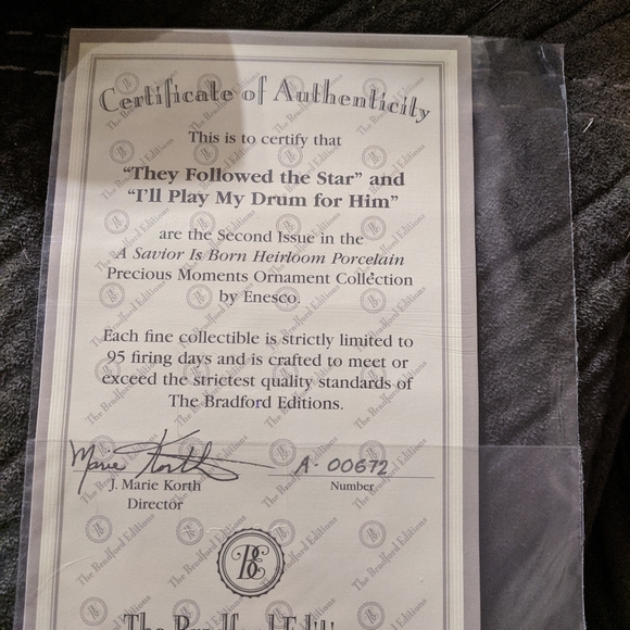 NEW! Vintage Precious Moment Ornaments - Picture 7 of 10